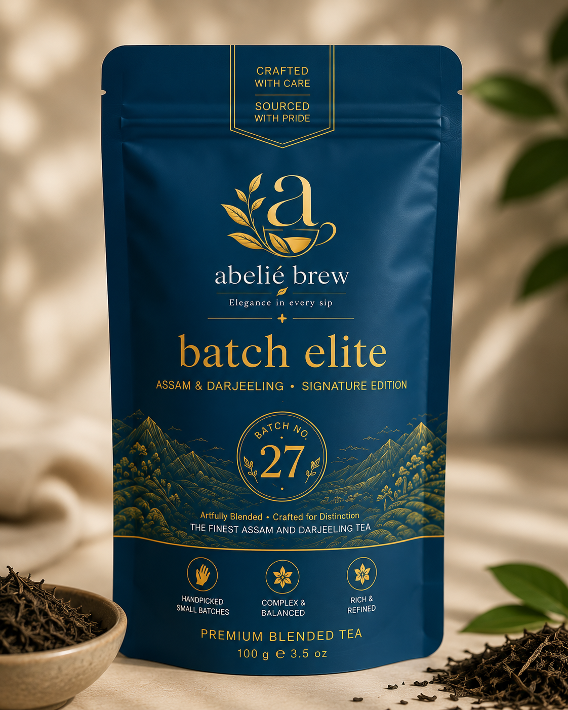 Batch Elite — Assam CTC & Darjeeling Orthodox. Signature Edition.